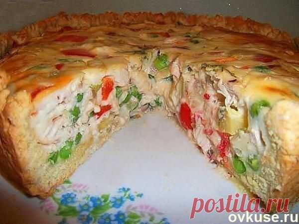 Открытый чудо – пирог - Простые рецепты Овкусе.ру