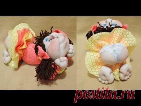 Кукла попик из чулка: "Задавака". Видео мастер-класс - Ярмарка Мастеров - ручная работа, handmade