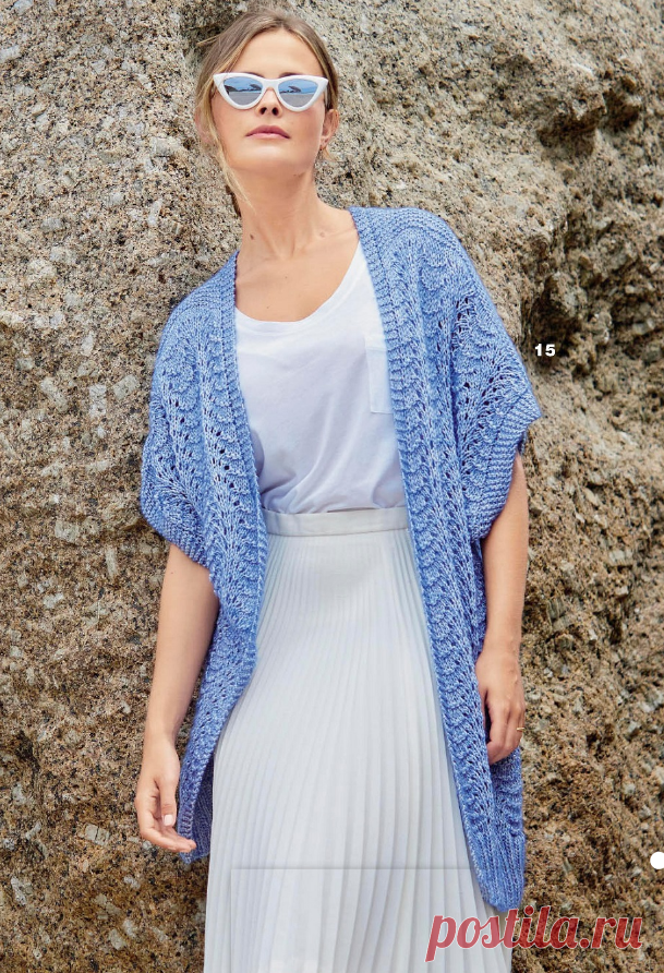 ЖИЛЕТЫ СПИЦАМИ С ОПИСАНИЕМ И СХЕМАМИ | Ольга Викторова Вязание - от хобби к мастерству | Дзен