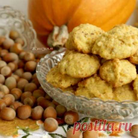 Тыквенно-ореховое печенье
