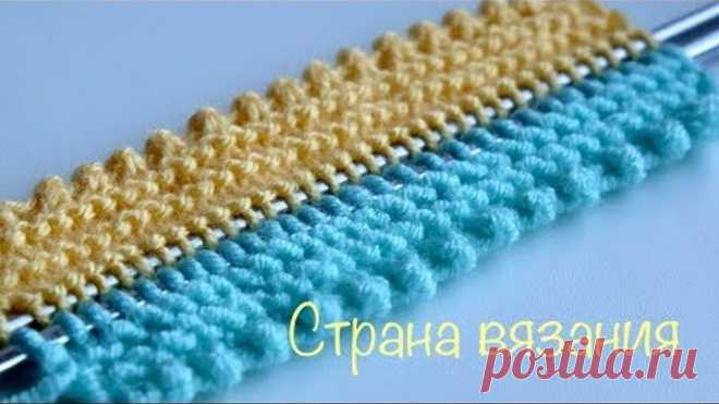 Вязальные советы. Зубчатый наборный край.