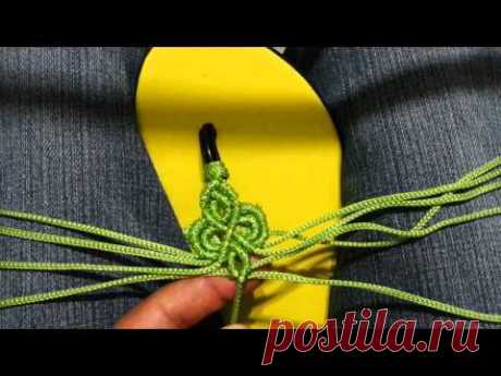 ▶ Sandalias hechas con macrame - YouTube