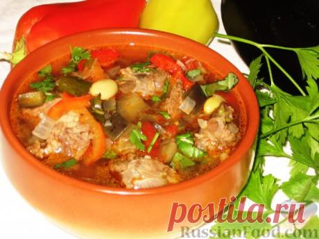 Рецепт: Бозбаши из баранины с овощами на RussianFood.com