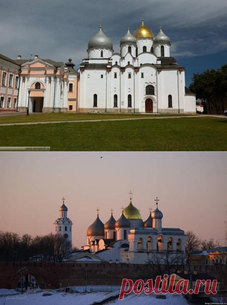 Красивейшие храмы России / Софийский собор в Великом Новгороде