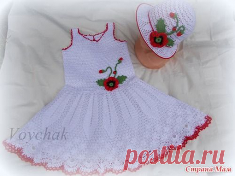 Коллекция схем для подола платья, сарафана, юбки