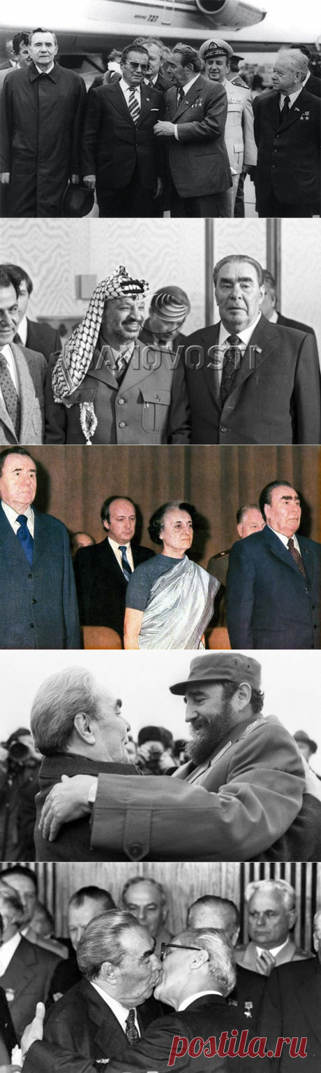 10 любопытных фактов про поцелуи Брежнева / Назад в СССР / Back in USSR