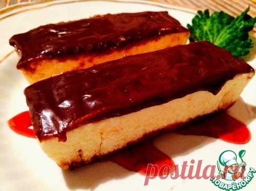 Домашний сливочный пломбир с шоколадным топпингом – кулинарный рецепт