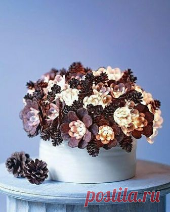 Светильник из шишек (Diy) Модная одежда и дизайн интерьера своими руками