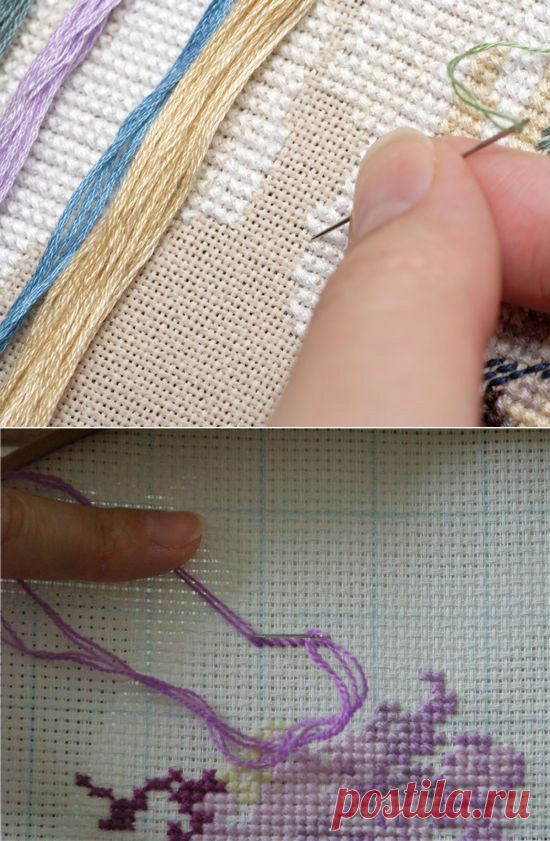 Маленькие хитрости ровных крестиков.