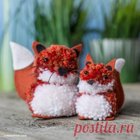 Игрушки из помпонов — Поделки с детьми