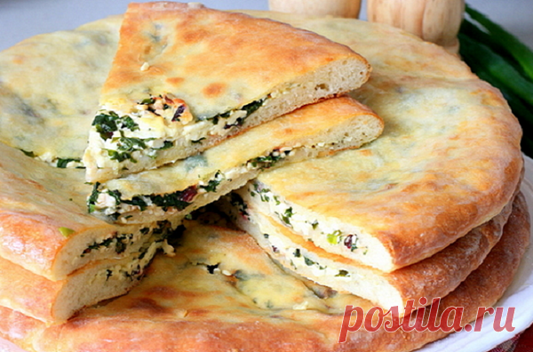 Вкусный осетинский пирог 