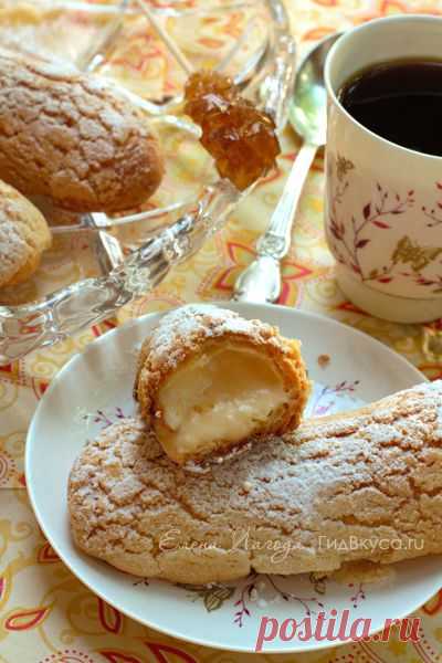 Воздушные эклеры от Laduree