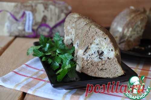 Печеночный пирог с рисом и сыром - кулинарный рецепт