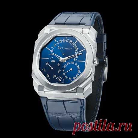 Новый мировой рекорд - часы с вечным календарём тоньше монеты - Bvlgari Octo Finissimo | Мой Часовой Блог | Яндекс Дзен