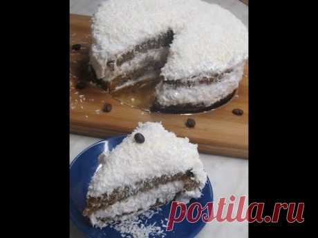 Торт на скорую руку. Торт "Рафаэлло" рецепт. Ну оОЧчень Вкусный торт.