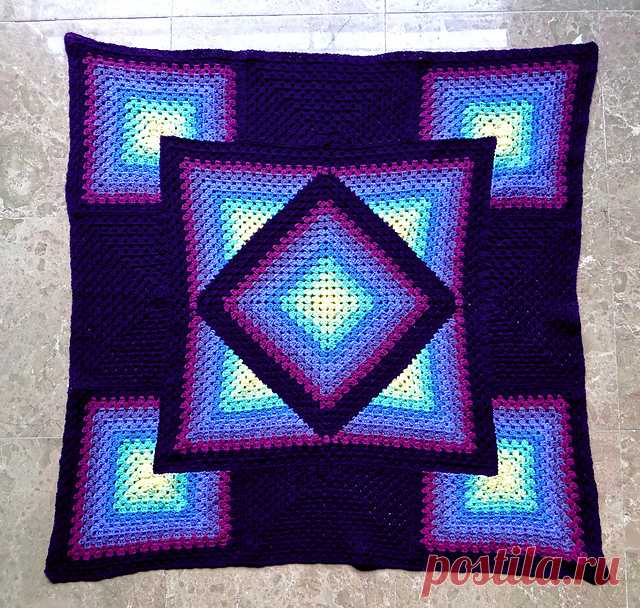 Good morning, girls. 🤗 What did you guys think of this kaleidoscope model.♥️ I loved the colors. 👏👏👏 Diwload is free. 👇 Kisses !!
https://www.crochetwebsites-free.com/2018/01/kaleidoscope-crochet-granny-blanket.html
#blanket#knitting#amocrochetar#ilovecrochet#blanket#knitting#amocrochetar
#handmade #box #basket
#home #decorations #storage
#butterfly #craft #tricotin 
#crochet #handcraft #tejer
#ganchillo #häkeln #gift