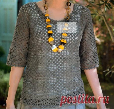 "Ажурно-креативное произведение" из джемпров и туники + мастер-класс узора для сумок. | Asha. Вязание, дизайн и романтика в фотографиях.🌶 | Дзен