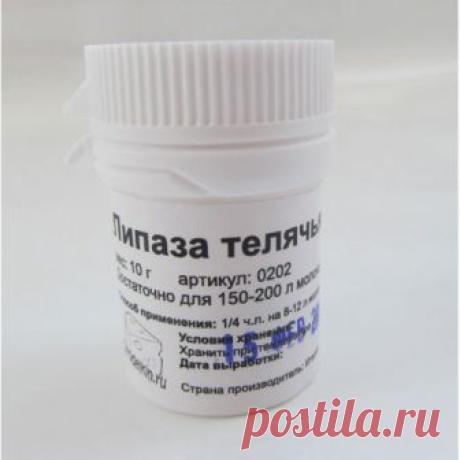 Купить Липазу телячью упаковка 10 г
