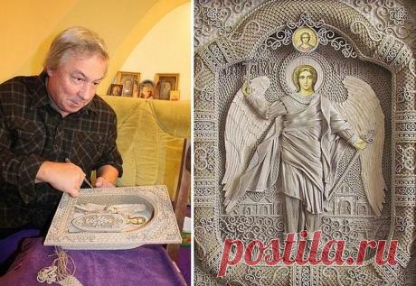 Иконы в технике макраме от Крымского умельца