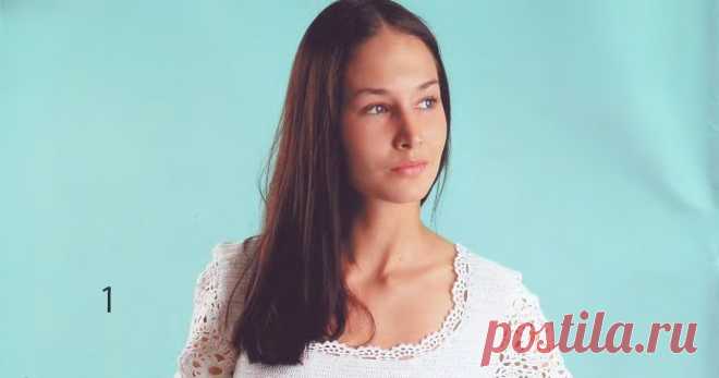 Вязание крючком и спицами/Crochet and knitting: Платье крючком 