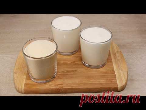 Стакан МАНКИ и 2 стакана КЕФИРА! Очень ВКУСНЫЙ ДЕСЕРТ из ничего! И на ПРАЗДНИК и на КАЖДЫЙ день!