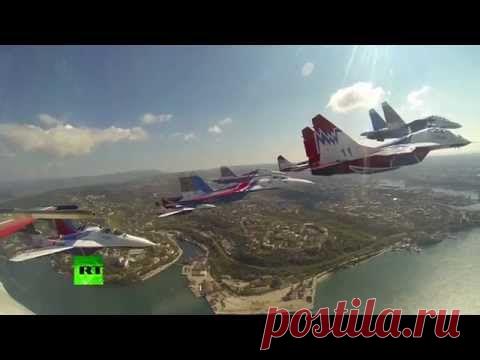 Уникальное видео специально для тех, кто любит Крым, Севастополь и российскую авиацию (видео)