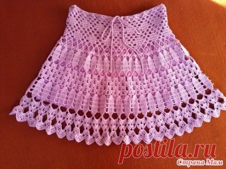 Он-лайн "Сиреневая юбка" - Вяжем вместе он-лайн - Страна Мам