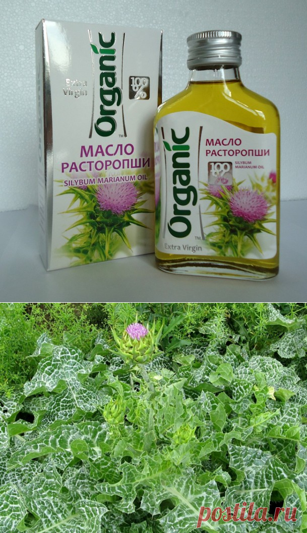 Применение масла расторопши