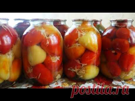 Перец Фаршированный Капустой на Зиму