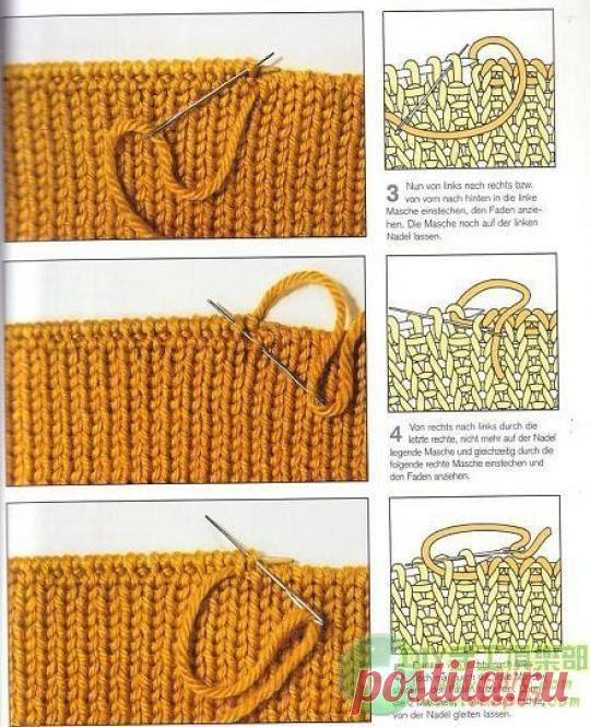 заделка края