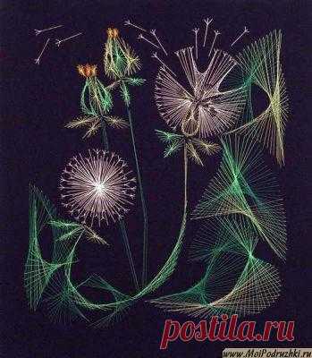 Изонить. Учимся нитевой графике.