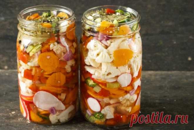 Овощи на зиму. Зимой витаминная подзарядка будет очень кстати!