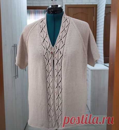 Кофточка из пряжи Seam Hawai/ как вязала/