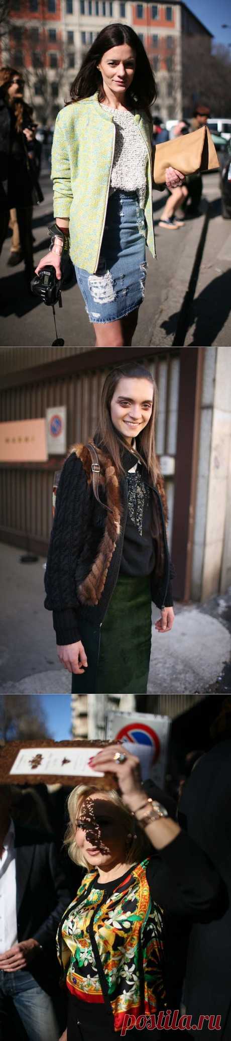 Серия публикаций Milan Fashion Week ч.5 и последняя:DIY / Street Style / Модный сайт о стильной переделке одежды и интерьера