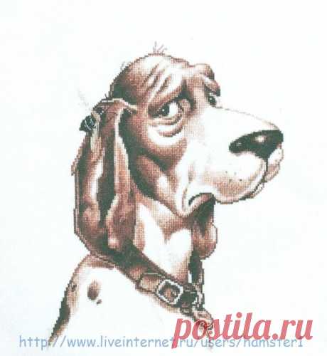 Вышивка.песик