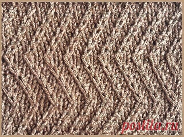 Узор спицами 