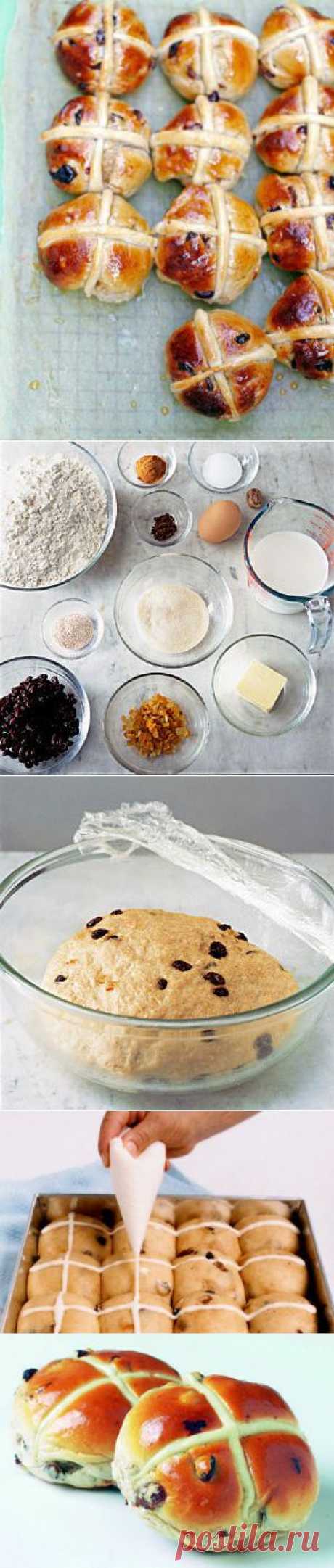 Пасхальные рецепты. Горячие сдобные булочки рецепт с корицей | Рецепты Джейми Оливера