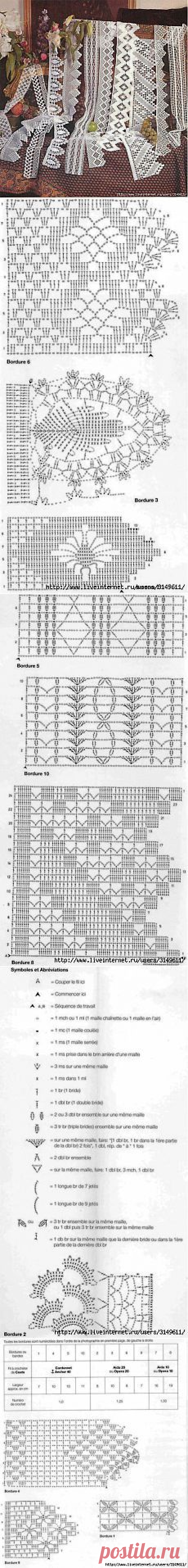 (188) Крючок: кайма, бордюры