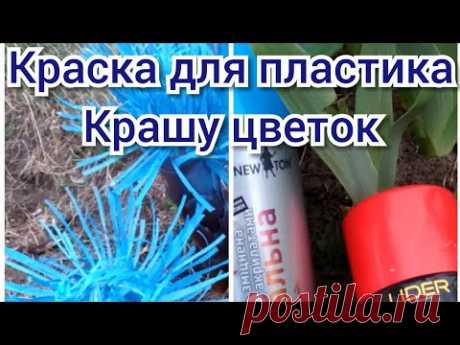 Чем красить пластиковую ПЭТ бутылку.