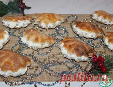 Ракушки из слоёного теста – кулинарный рецепт