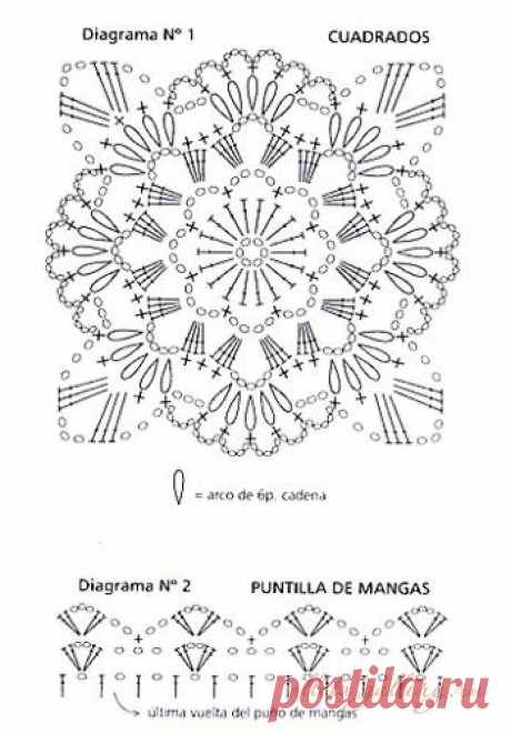 (41) 297125-f1a02-69959547-m549x500-u06a63.jpg (348×500) | Crochet Flowers and Motifs