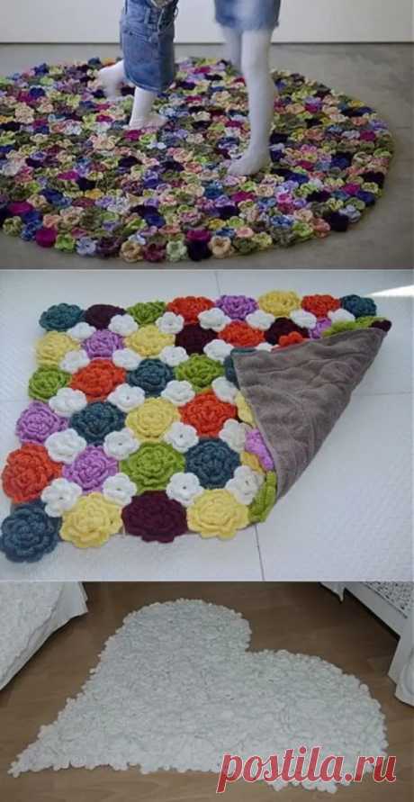 Делаем коврики в разных техниках: мастер-класс - Сам себе мастер - медиаплатформа МирТесен