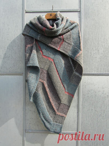 Ravelry: Tokyo Shawl pattern by Marianne Isager