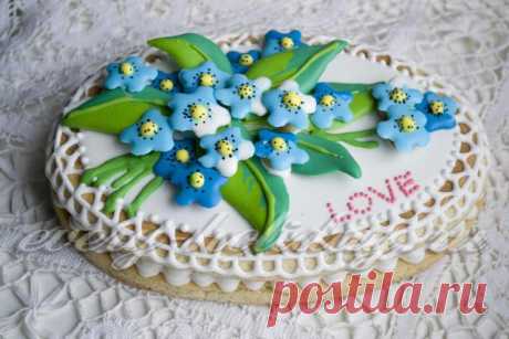 Торт «Love» с лимонным кремом, рецепт