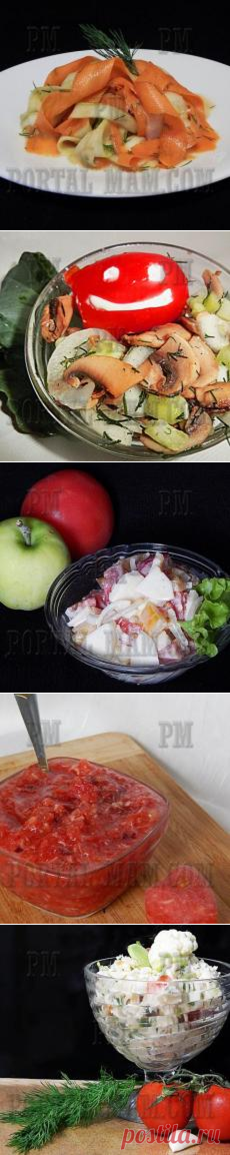 Подборка простых и вкусных салатов на постный стол