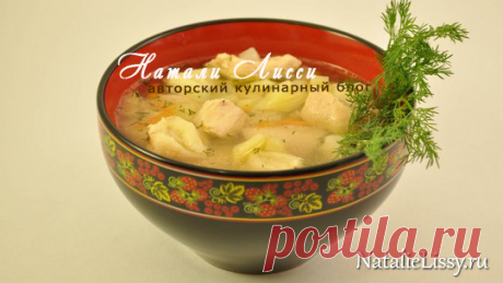 Куриный суп с клецками в мультиварке - Еда со вкусом!