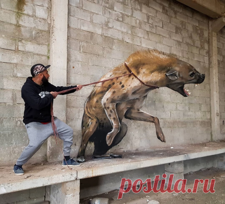 Граффити-художник покоряет Instagram своими ультрареалистичными 3D-рисунками, которые превращают обыденное в великолепное