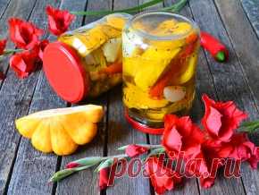 Маринованные патиссоны без стерилизации