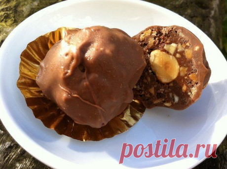 Как приготовить конфеты &quot;Ferrero Rocher&quot; дома