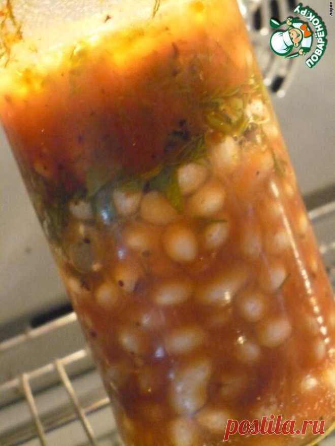 Фасоль в бутылке